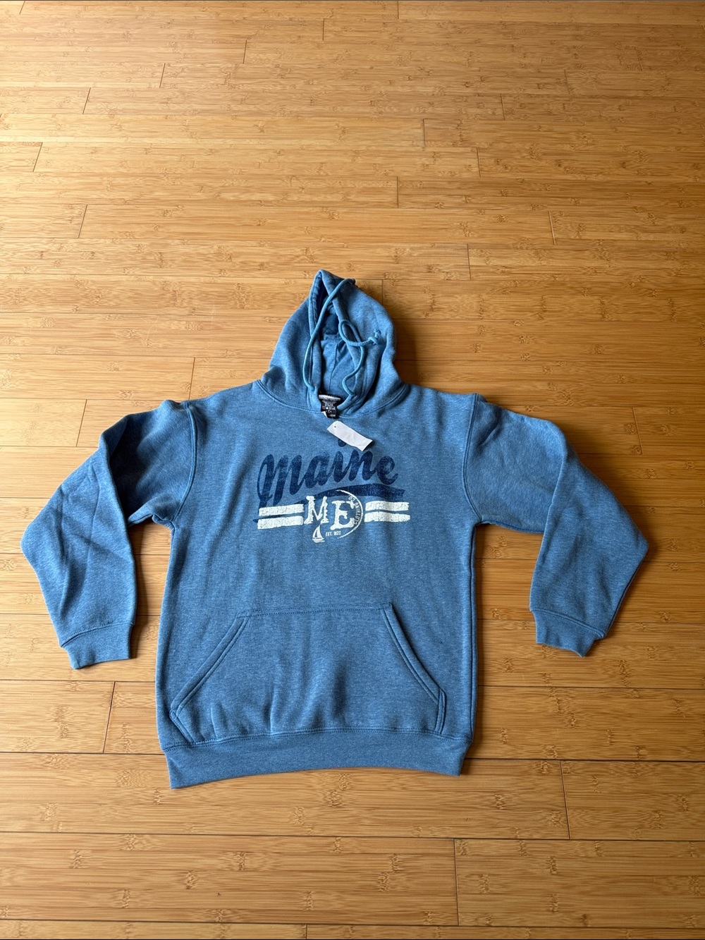 Maine Original Hometown Vacation Gift ME 1820 Hoodie Hooded Sweatshirt Men Women